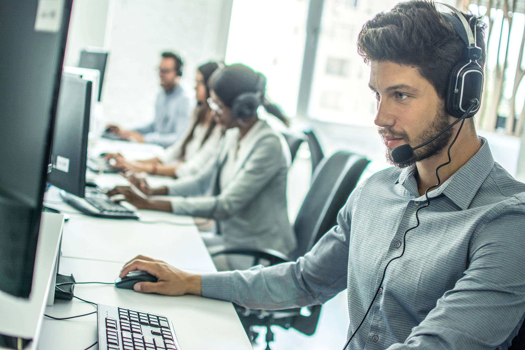 illustration Contact Center